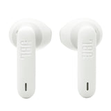 JBL Wave Flex 2, Auriculares inalámbricos True Wireless, Bluetooth, autonomía de hasta 40 hrs, Sonido Pure Bass, Smart Ambient, Resistentes al Agua y al Polvo, conexión multipunto, Blanco