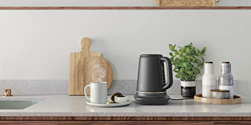Electrolux 910 003 582 E7K16BP Hervidores, Acero inoxidable, 1.7 liters, Negro, Cobre