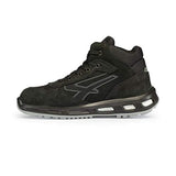 U-Power Red Lion Lift, Safety Shoes,Zapatos de Seguridad, Altos, Ligeros y Flexibles, Antiperforación, Antipinchazos, con Inserto Infinergy, con Puntera de Aluminio - Grey 45