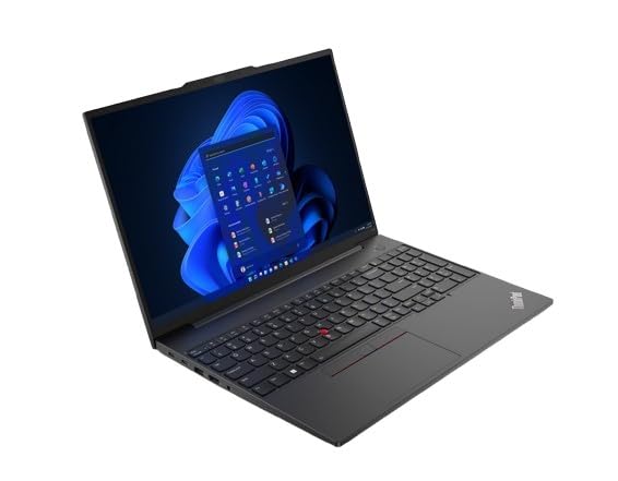 Lenovo ThinkPad - Ordenador Portátil 16" FHD (Intel Core i7-1355U, 8GB RAM, 512 SSD, Integrated Intel Iris Xe Graphics, Windows 11 Pro) Graphite Black - Teclado QWERTY Español
