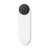 Google Nest Doorbell - Timbre de Video inalámbrico, Snow, 960p, Sólo movimiento