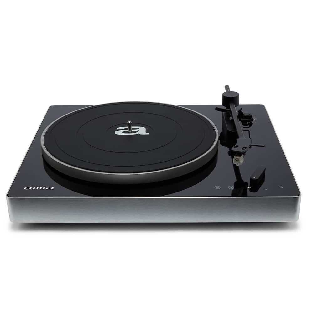 Aiwa APX-680BT Tocadiscos Bluetooth Negro