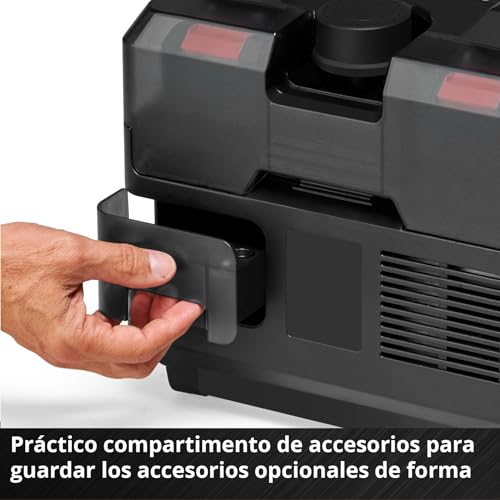 Einhell Compresor con batería TE-AC 36/150 Li OF-Solo Power X-Change (36 V, máx. 8 bar, depósito de 6 l, potencia de aspiración 150 l/min, manómetro, sin aceite, sin batería)