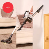 Solac Solution AE2545 - Aspirador versátil, escoba, mano y lanza rincones, baterías de litio 29.6V, depósito 650 ml, zapata con 2 cepillos intercambiables, filtro HEPA, autonomía de 45 min
