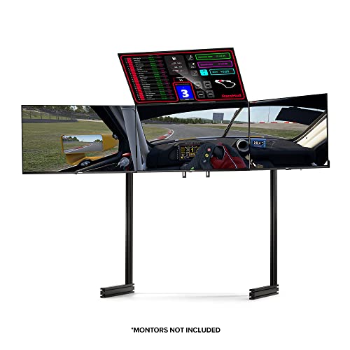 Next Level Racing ELITE Free Standing Quad Monitor Stand Black Edition
