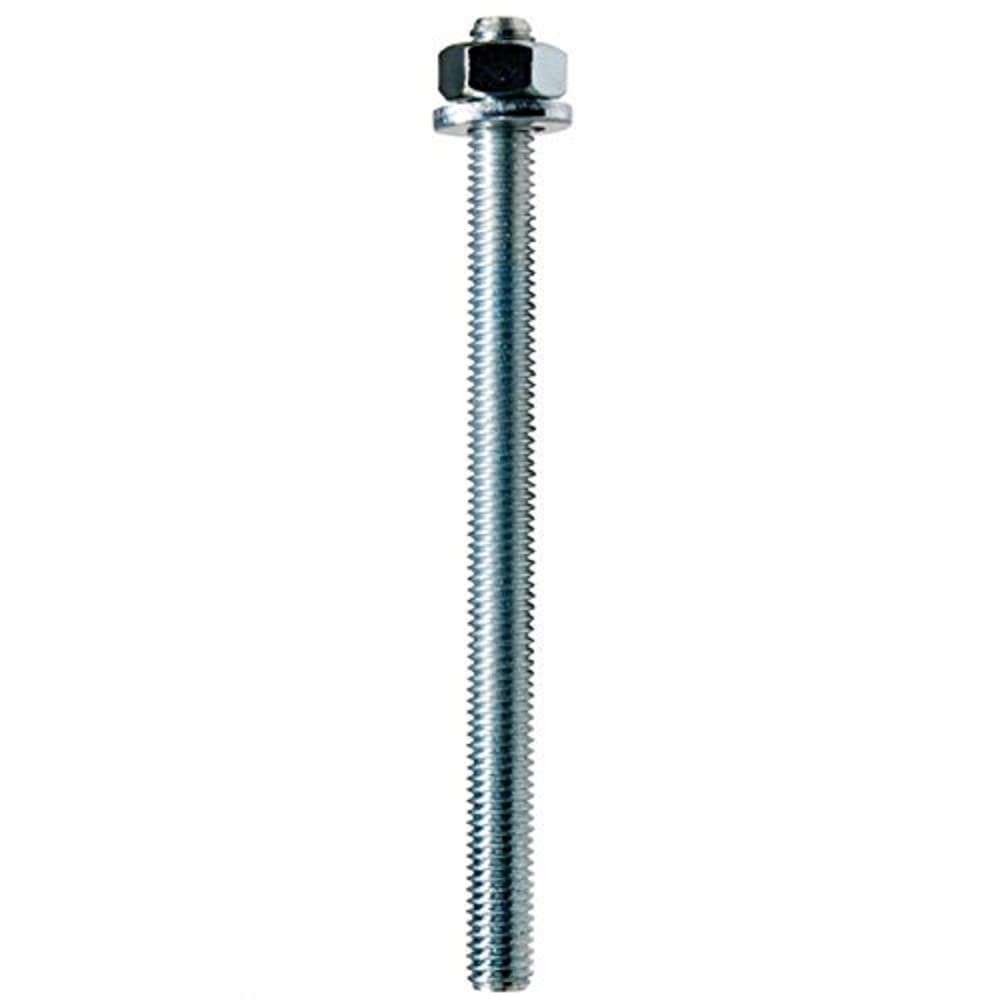 fischer 519427 519427-Barra de Anclaje (10 Unidades, FIS A, M20 x 1000 mm, A4), Gris