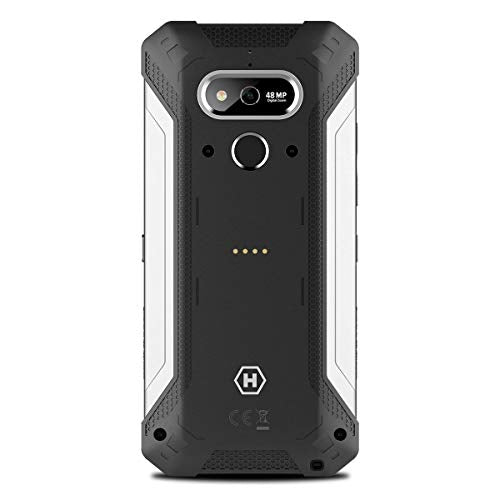 Hammer H Explorer Pro Plata, 5,7" IPS Military Standard Outdoor Smartphone, 5000 mAh Batería, 48 MP Cámara, eSIM + Batería Externa - Hammer Explorer, Hammer Explorer Pro Set