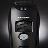 Panasonic ER-SB40-K803 Trimmer de Barba para Hombres, Cortapelos Portátil Resistente Al Agua, 20 ajustes de longitud, Accesorio de Peine, Inalámbrico y con Cable, Indicador de Batería LED, Negro