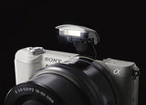 Sony ILCE-5100 - Cámara EVIL de 24.7 Mp ( pantalla 3", estabilizador óptico, vídeo Full HD ), color blanco - Kit cuerpo cámara con objetivo E PZ 16-50 mm f/3.5-5.6