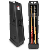 Gator Cases GTR-MINIVAULT-B2 Mini Vault - Funda Exterior de Polietileno con Paredes Gruesas para bajo eléctrico, Color Negro, Negro, Flightcase