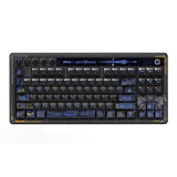 8Bitdo Retro 87 Mechanical Keyboard with Hot-Swappable Kailh Switches, RGB Backlight, Programmable Buttons, Wireless 2.4G/Bluetooth/USB-C for Windows and Android - Mecha Break: Panther - ANSI US