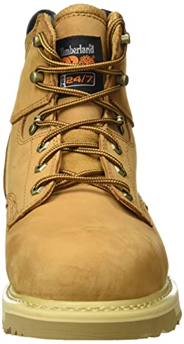 Timberland PRO 6 In Pit Boss, Fire and Safety Shoe Hombre, Amarillo, 41.5 EU
