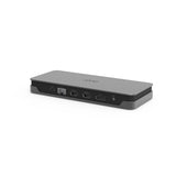 Acer USB C Docking Station - Adaptador DisplayPort, Ethernet, Conexiones HDMI (DisplayPort 1.4, USB (Tipo C, 3.1, Tipo A, Gen.1), Cable RJ45/LAN, Conexión de Audio) Plateado y Negro