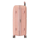 Pepe Jeans Carina Maleta mediana Rosa 48x70x28 cms Rígida ABS Cierre TSA integrado 79L 3,22 kgs 4 Ruedas dobles