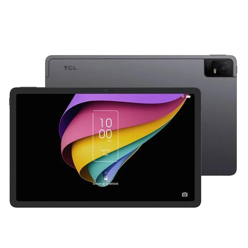 Tablet 11" 2K, 4GB RAM, 128GB Almacenamiento, Color Gris - Ideal para Lectura, navegación y Entretenimiento Multimedia.