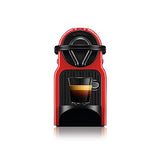 Krups Nespresso Inissia, Máquina de café espresso en cápsulas, Compacto automático, Presión 19 bar, Color Negro/Rojo, Tamaño único