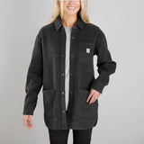Carhartt Chaqueta de entretiempo para mujer, negro y marrón, L