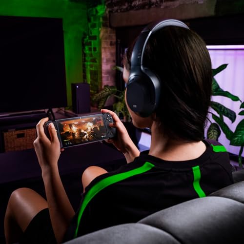 Razer Kishi V2 Pro - Mando de juegos móvil para Android (HyperSense Haptics, Puente Extensible, Carga Passthrough, Audio de 3,5 mm, USB-C, Modo de Mando Virtual) Negro