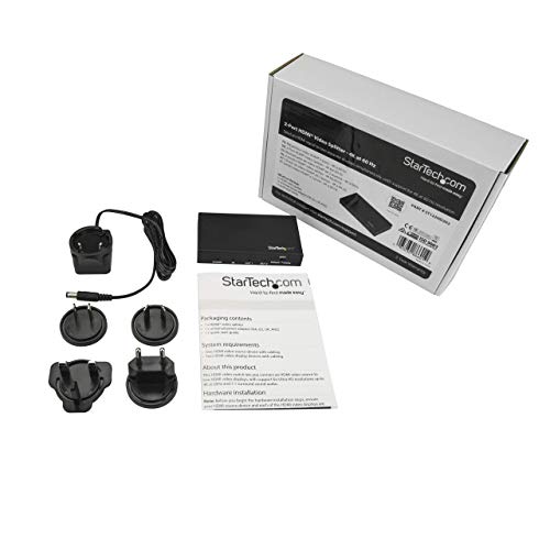 StarTech.com 2-Port Hdmi Splitter - 60Hz, W128255533