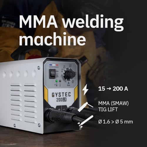 GYS GYSTEC 200 LA - Con maleta y accesorios