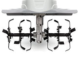IKRA motoazada eléctrica motocultor cultivador Fem 1500, Ancho útil 17-45cm, 1500W, Incl. arado aporcador