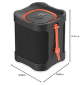 Skullcandy Terrain Mini Altavoz Portátil Inalámbrico con Bluetooth, Impermeabilidad IPX7, 14 Horas de Batería, True Wireless Stereo y Correa Integrada para Viajes y Uso en Exteriores - Negro
