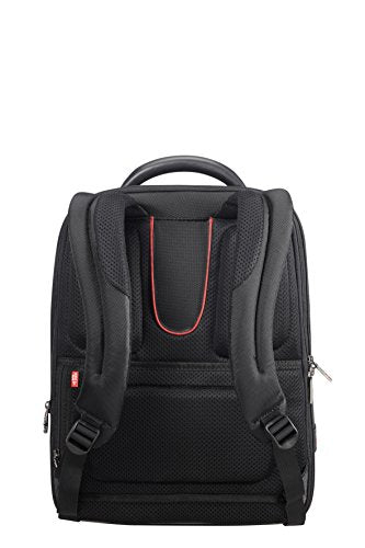 Samsonite Pro -DLX 5-15.6 pulgadas de mochila para laptop expandible, 44.5 cm, 21/26 L, negro (negro)