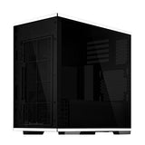 Silverstone SST-LD01B Lucid Serie Mini Tower Micro ATX - Caja para Ordenador (3 Paneles Laterales de Cristal Templado)