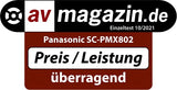 Panasonic SC-PM702EB-K Premium - Microestéreo (Bluetooth, Airplay, Dab+, CD, FM, Plateado)