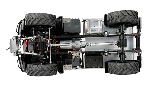 Amewi Mercedes-Benz Unimog - Soporte para Dispositivos 4WD 1:10 ARTR Antracita RC teledirigido Licencia vehículo