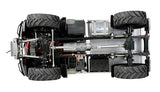 Amewi Mercedes-Benz Unimog 4WD 1:10 ARTR Orange RC - Soporte teledirigido con Licencia para vehículo