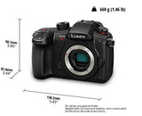 Panasonic Lumix DC-GH5S - Cámara EVIL de 10.28 MP, ISO Base Nativo Dual, Visor OLED, 4K DCI, TC IN/OUT, RAW 14 bits, Pantalla Táctil, Color Negro