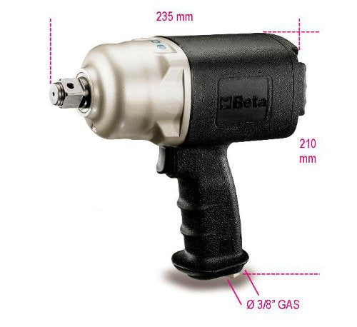 Beta 1928CD - Llave de impacto reversible en composite