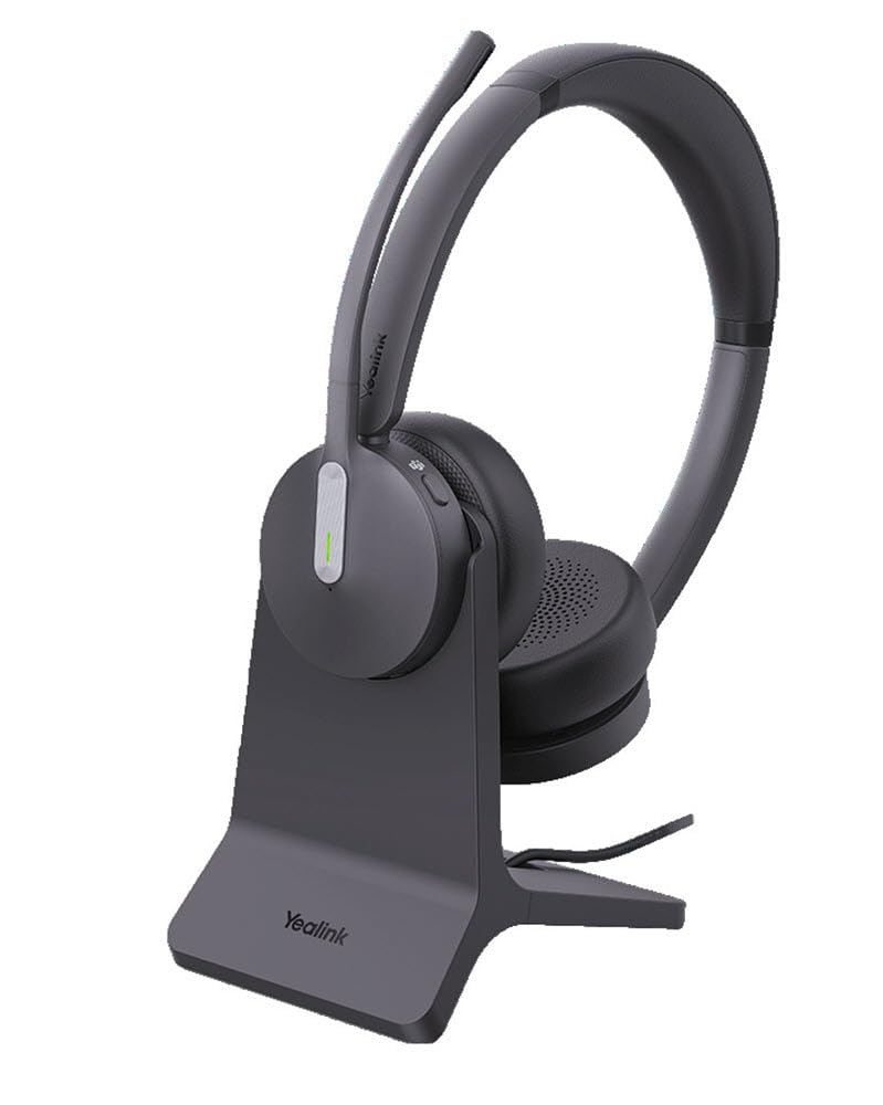 Yealink Auriculares BH70 Dual Teams con Soporte de Carga USB-C/A
