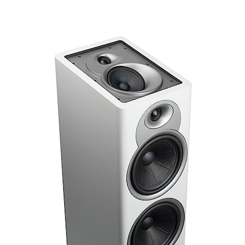 Jamo S7-27FA Pair of Floor Speakers Dolby Atmos Grey Cloud Pareja de Altavoces de Suelo con woofers de 17 cm y Sonido Dolby Atmos Gris