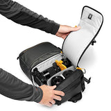 Lowepro Slingshot SL 250 AW III - Mochila Bandolera para Cámara Refelx DSLR Sin Espejo, con Acceso QuickDoor, Compartimento Para Tablet 10”, Para Sony A7, iPad, Surface Pro, 300D Ripstop, Gris