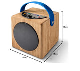 KidzAudio Caja de música para niños: Altavoz Bluetooth portátil para niños con Memoria USB o reproducción Bluetooth con Conector para Auriculares, limitador de Volumen, función de grabación y sueño