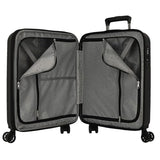 Joumma Star Wars Black Juego de Maletas Negro 55/65 cms rígida 6,8 kgs Cierre TSA Integrado ABS 6,8 kgs 109L Extensible Equipaje de Mano