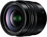 Panasonic LEICA DG SUMMILUX H-X012 - Objetivo Focal fija para cámaras de montura M4/3 (Focal 12 mm, F1.4, tamaño filtro 62 mm, lentes asféricas), negro