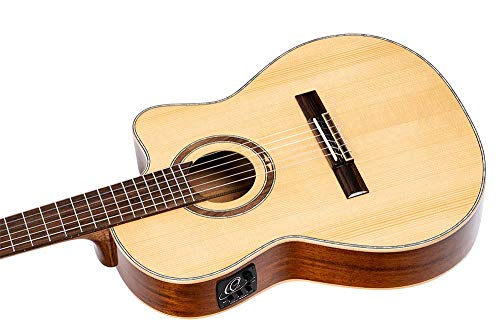 Guitarra acústico-eléctrica ORTEGA Performer Series 4/4 Slim Neck - + Bolsa, RCE138-T4