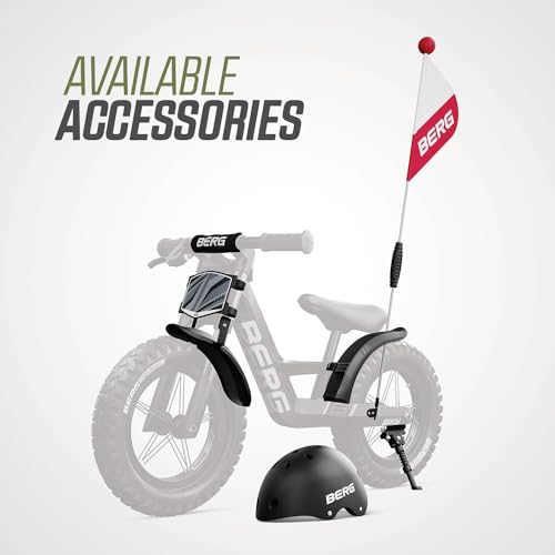 Berg Biky Retro Bicicleta sin Pedales 2 años, Juguetes Infantiles, Ligera, Sillín de Altura Ajustable, hasta 25kg, Verde