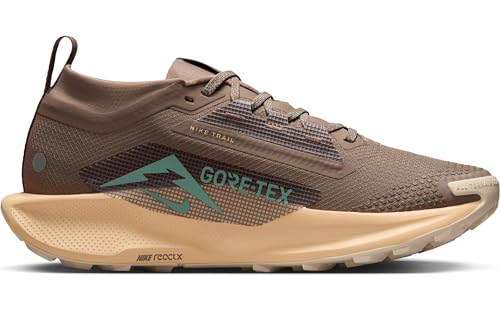 NIKE Pegasus Trail 5 Gore-Tex, Sneaker Mujer, Mink Brown Cannon Orange Chalk, 39 EU