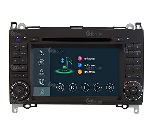 Radio de Coche para Mercedes Classe A/B Vito Viano Android GPS Bluetooth WiFi USB Dab+ Touchscreen 7" 8core Carplay AndroidAuto