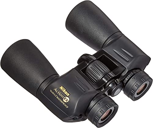 Nikon BAA664AA Action EX - Prismáticos (12 x 50 CF), Color Negro