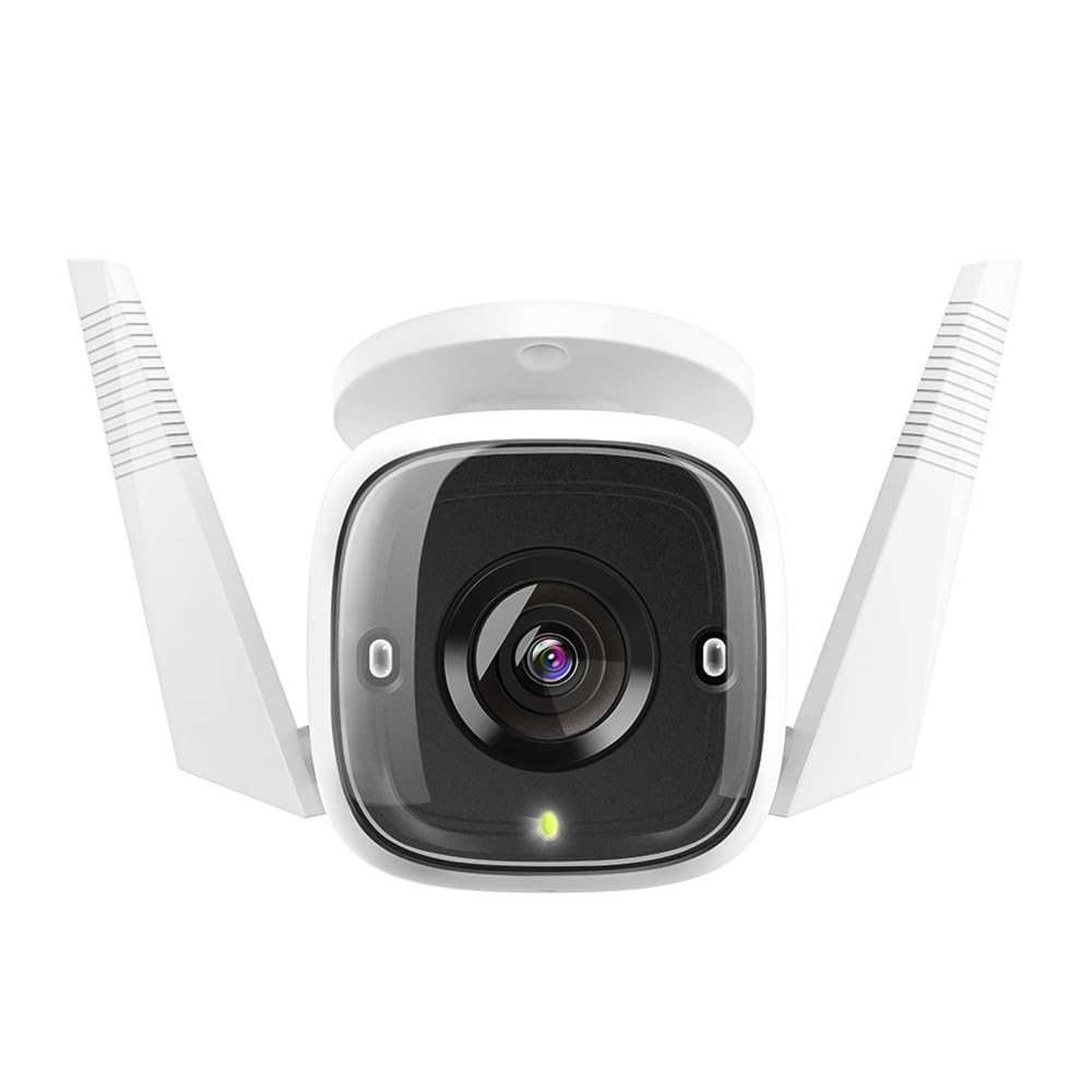 Tapo C310P2 - Camara Vigilancia WiFi Exterior Interior,Resolución 3MP, IP66 con Visión Nocturna, Detección de Movimiento y Alarma Instantánea, Control con App iOS, Android, Compatible con Alexa