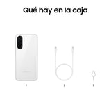 Samsung Galaxy A26 5G 128GB Teléfono Móvil, Inteligencia Alucinante, 6GB RAM, 50MP Cámara, Blanco, Garantía del Fabricante 3 Años + 1 Año Extra