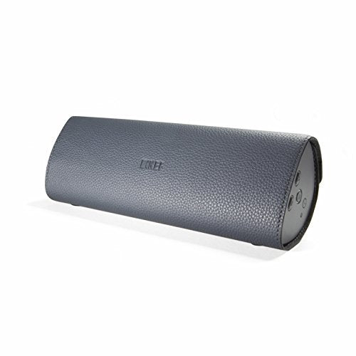 KEF SP3892FD-BUN - Altavoz portátil (Bluetooth, Micro USB, Alcance de 10 Metros, con Funda de Cuero) Color Fucsia
