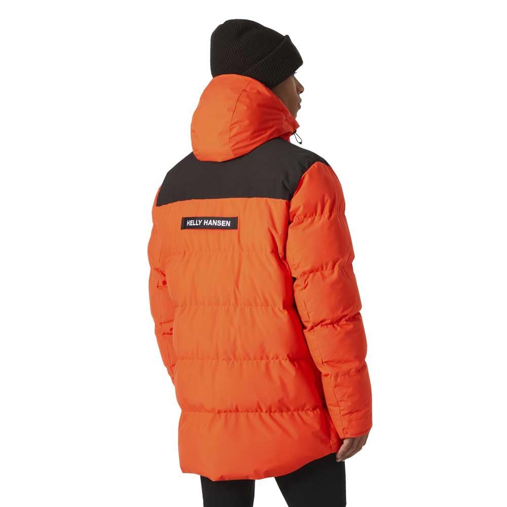 Helly Hansen Chaqueta hinchada de Patrulla Abrigo, 147 Cherry Tomate, L para Hombre