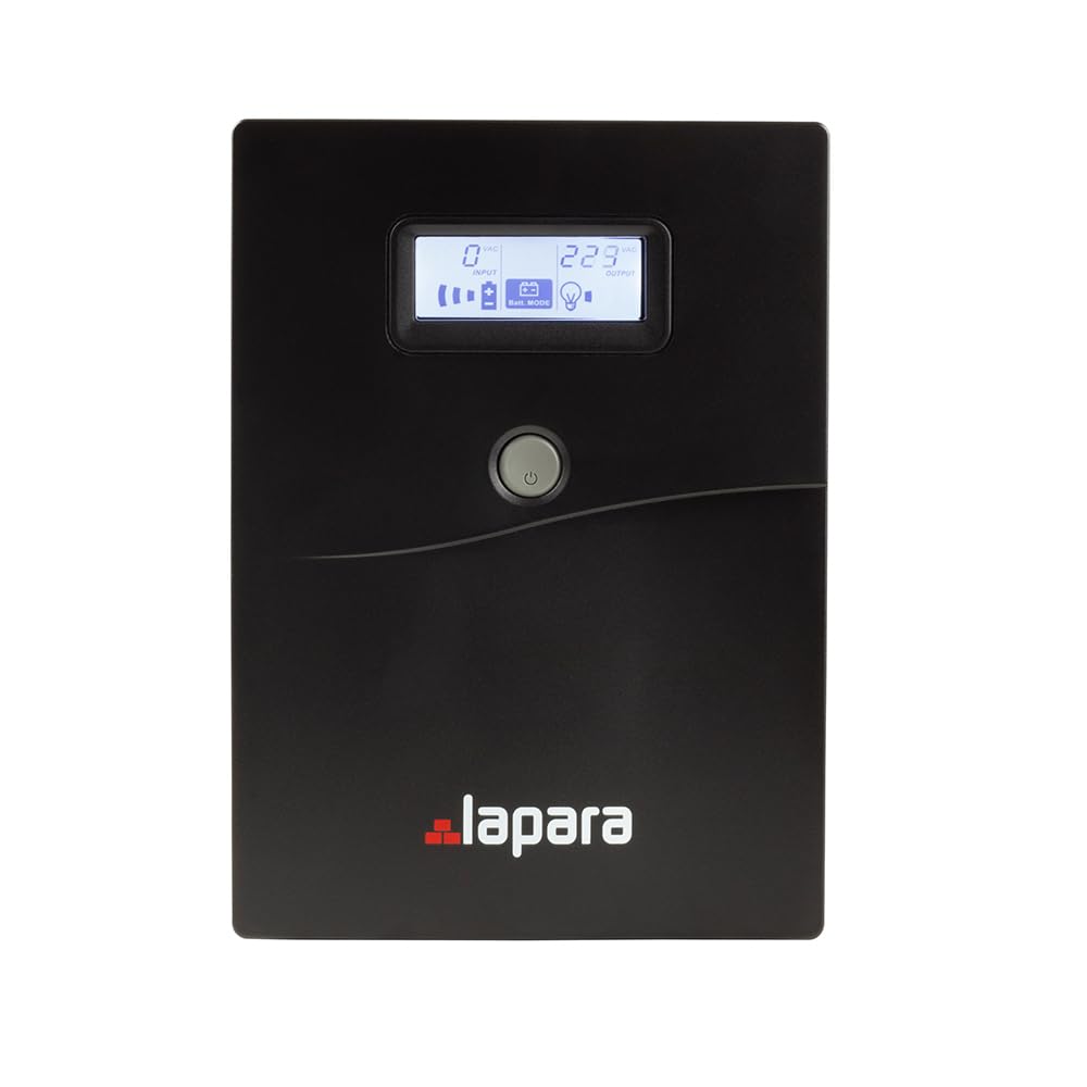 Lapara LA-VST-1500LCD Sistema de Alimentación Ininterrumpida SAI 1500VA 900W LCD Interactivo
