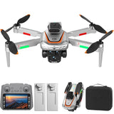 OBEST Drone con HD Doble Cámara, Drone RC Plegable con 4,3 Pulgadas Pantalla LCD, Motor sin Escobillas,Hover Estable, 5GHz WiFi, 2 Baterías, para Niños y Adultos